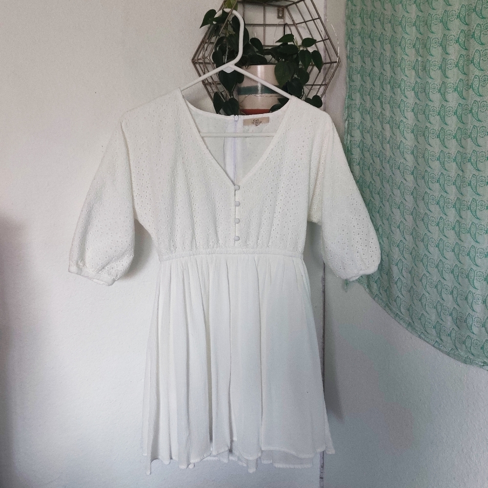 Short White Dress